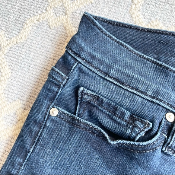 Black Orchid Miranda Step Hem High Waisted Skinny Jeans in “Wasted Time” - Picture 5 of 8